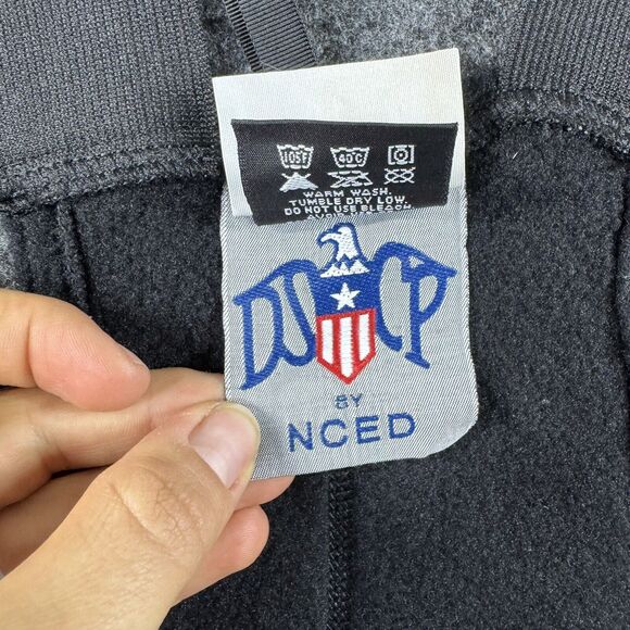 DCSP By NCED Overall Bibb Adult Medium Regular Short Black Fleece Polartec - Picture 11 of 11